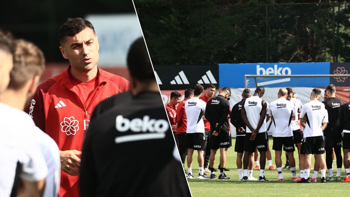 Beşiktaş, Burak Yılmaz yönetiminde çalıştı