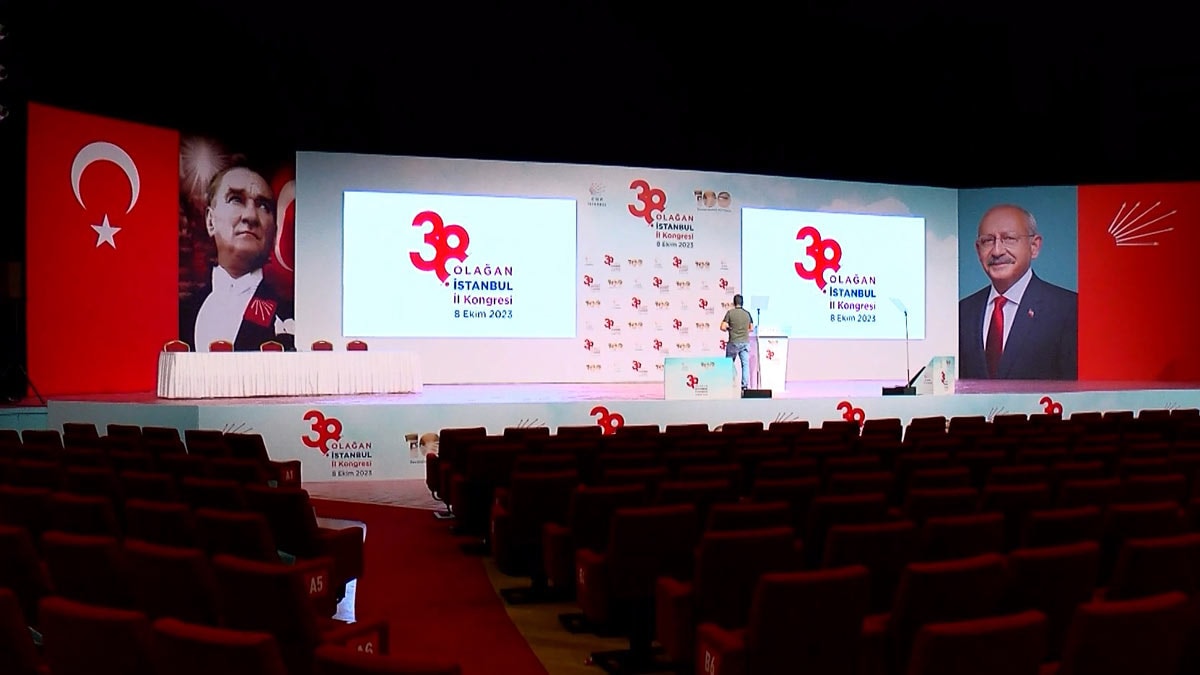 CHP 38. Olağan İstanbul İl Kongresi başladı