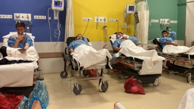 Kimyasal sızıntıdan etkilenen 14 kargo çalışanı gözlem altında