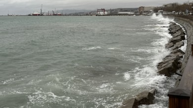 Tekirdağ'da deniz ulaşımına poyraz engeli