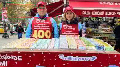 Ankara'da yılbaşı için Milli Piyango heyecanı