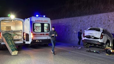 Feci kaza: İki doktor öldü