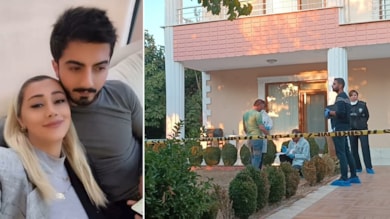 Öldürdüğü oğlu ve eşiyle birlikte yan yana toprağa verildi