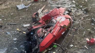Muğla'da hastaneye helikopter çarptı