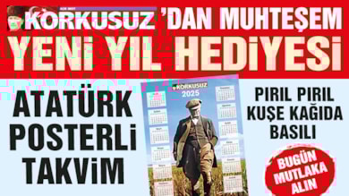 KORKUSUZ'dan muhteşem yeni yıl hediyesi