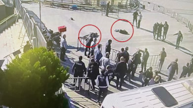 Çağlayan Adliyesi'nde polis noktasına silahlı saldırı
