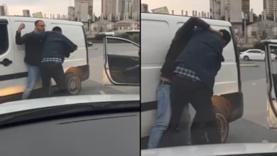 Ataşehir'de yumruklu yol kavgası