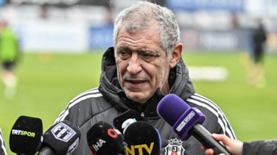 Beşiktaş Teknik Direktörü Santos, istifa sorusuna yanıt verdi