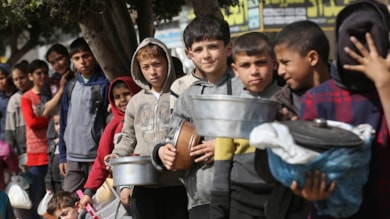 Gazze'de açlık ve susuzluk had safhada