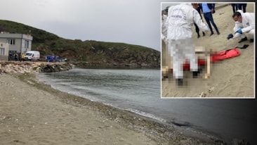 Bandırma'da sahile ceset vurdu