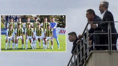 Başkan Ali Koç, Fenerbahçe U19 Takımı'nı tribünden izledi