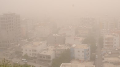 Güneydoğu'da toz taşınımı etkili oldu