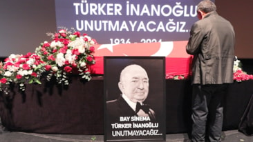 Türker İnanoğlu için TİM Show Center'da tören