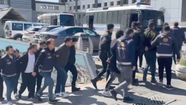 1 Mayıs'ta polise saldıran 12 şüpheli adliyeye sevk edildi