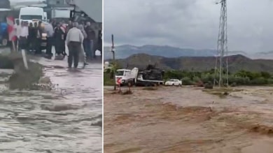Şırnak’ta sağanak ve dolu ulaşımı aksattı