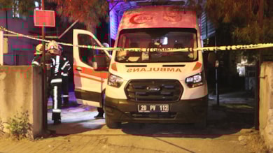 Ambulansta oksijen tüpü alev aldı, sağlıkçılar yaralandı