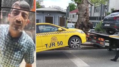 Üsküdar'da kadın İETT şoförüne saldıran taksici yakalandı