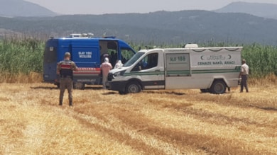 Gaziantep'te sazlık alanda erkek cesedi bulundu