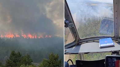 Kastamonu'da orman yangını