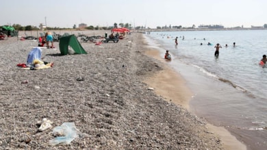 Plajda 'plastik' tepkisi