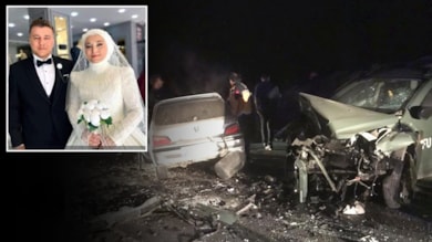 Düğün gecesi kaza; gelin-damat hayatını kaybetti