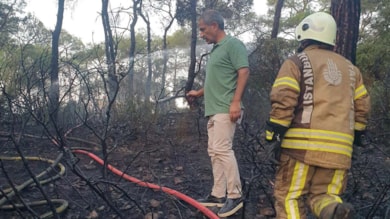 Heybeliada'da ormanlık alanda çıkan yangın kontrol altına alındı