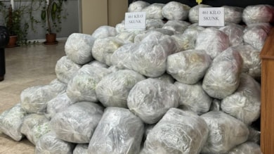 Şanlıurfa'da 461 kilogram sentetik uyuşturucu ele geçirildi