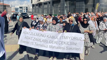 TOKİ konutlarında oturan vatandaşlar aidat zamlarına isyan etti