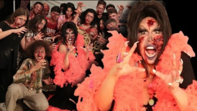 Diva Bülent Ersoy galaya zombi kılığında geldi