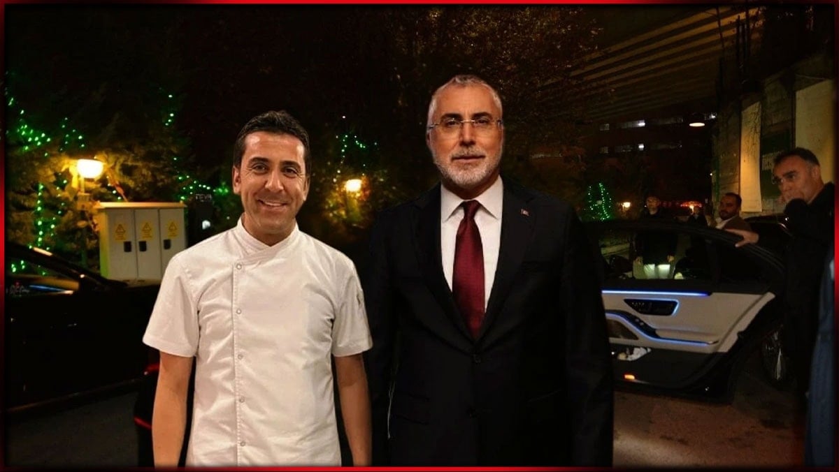 Bir oturuşda 9 asgari ücreti yediler: Hesabı bakanlığın bütçesinden ödediler!