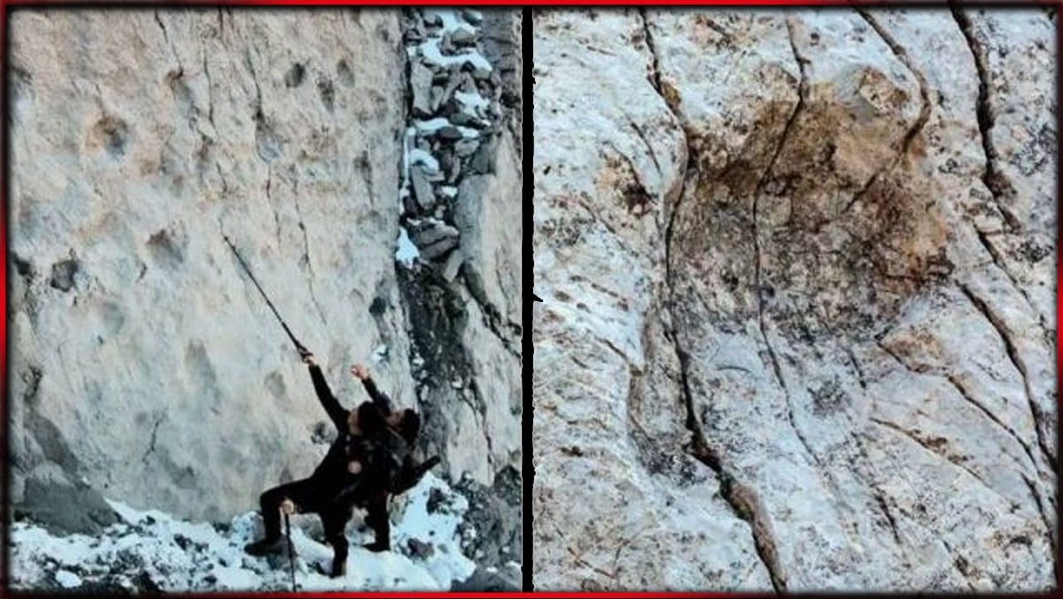 210 milyon yıl öncesine ait dinozor ayak izleri bulundu