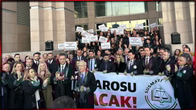 İstanbul Barosu yöneticilerinin görevlerine son verildi