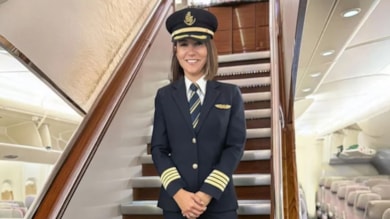 Dünyanın en büyük uçağının pilotu 'Kübra Kaptan' oldu