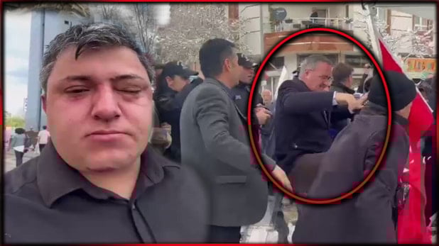 İşçilerin grev çadırına saldırmıştı.. AKP'li belediye yöneticileri işçi dövdü!