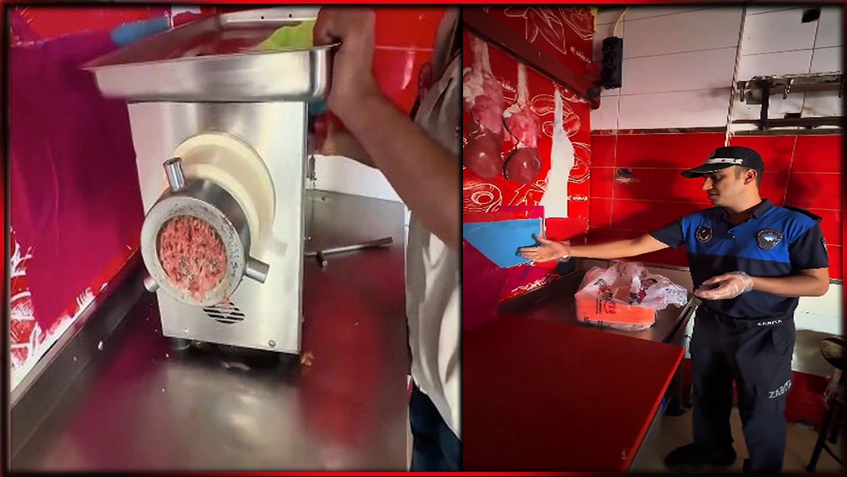 Vatandaşa bozuk et yedirmek için düzenek kurmuşlar! Pes dedirten skandal görüntüler