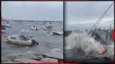 İstanbul için kritik saatler.. Çatılar uçtu, ağaçlar kökünden söküldü