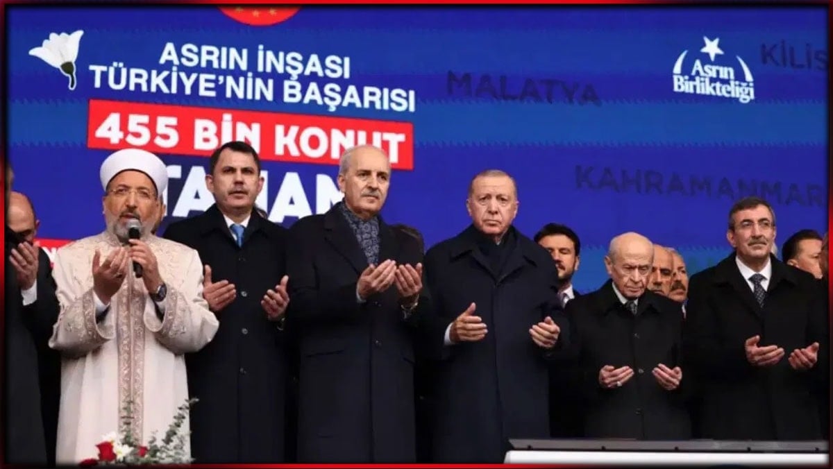 Erdoğan'ın katıldığı TOKİ kura çekiminde büyük skandal! Aynı ev 8 kişiye verildi