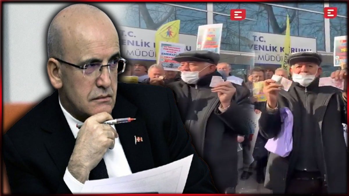 2 bin lira zam alan emekli, maaşı 72 bin lira artan Şimşek’e seslendi