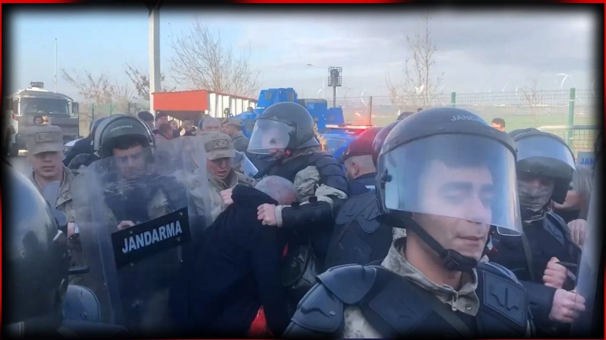 İmamoğlu’nun dİploma davası öncesi Silivri'de coplu müdahele