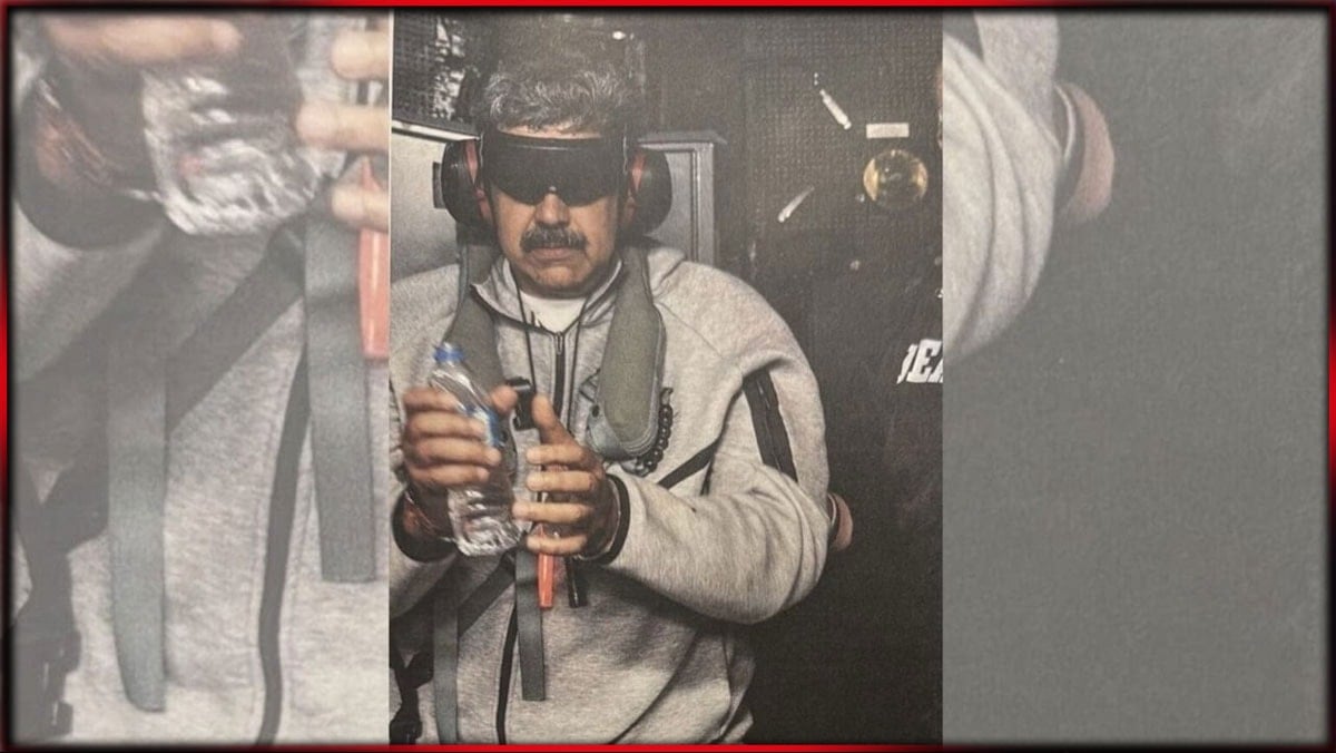 Sürüklenerek kaçırılan Maduro'nun üzerindeki eşofman yok satıyor