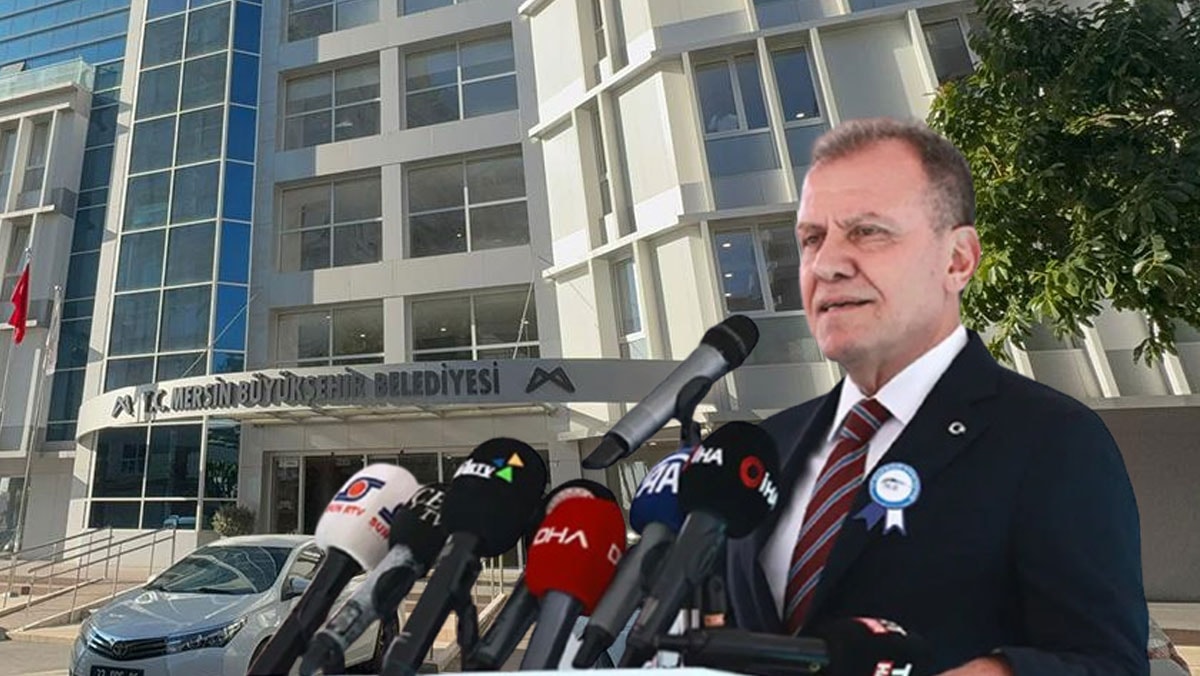Mersin Büyükşehir Belediye Başkanı Vahap Şeçer gözaltına alındı