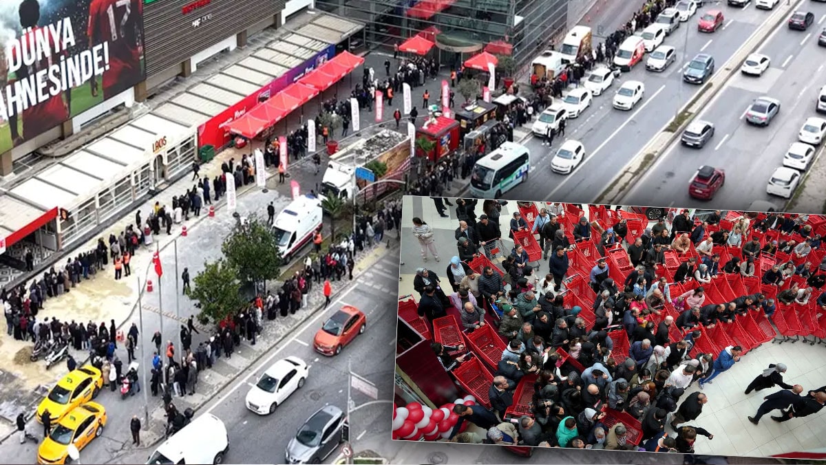 İstanbul'da 60 bin kişi indirim izdihamına katıldı