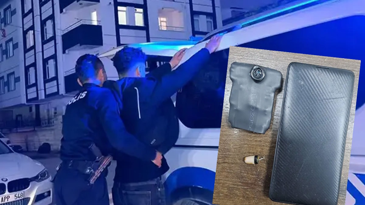 Ehliyet sınavında kopya düzeneğiyle giren aday sınavlardan men edildi