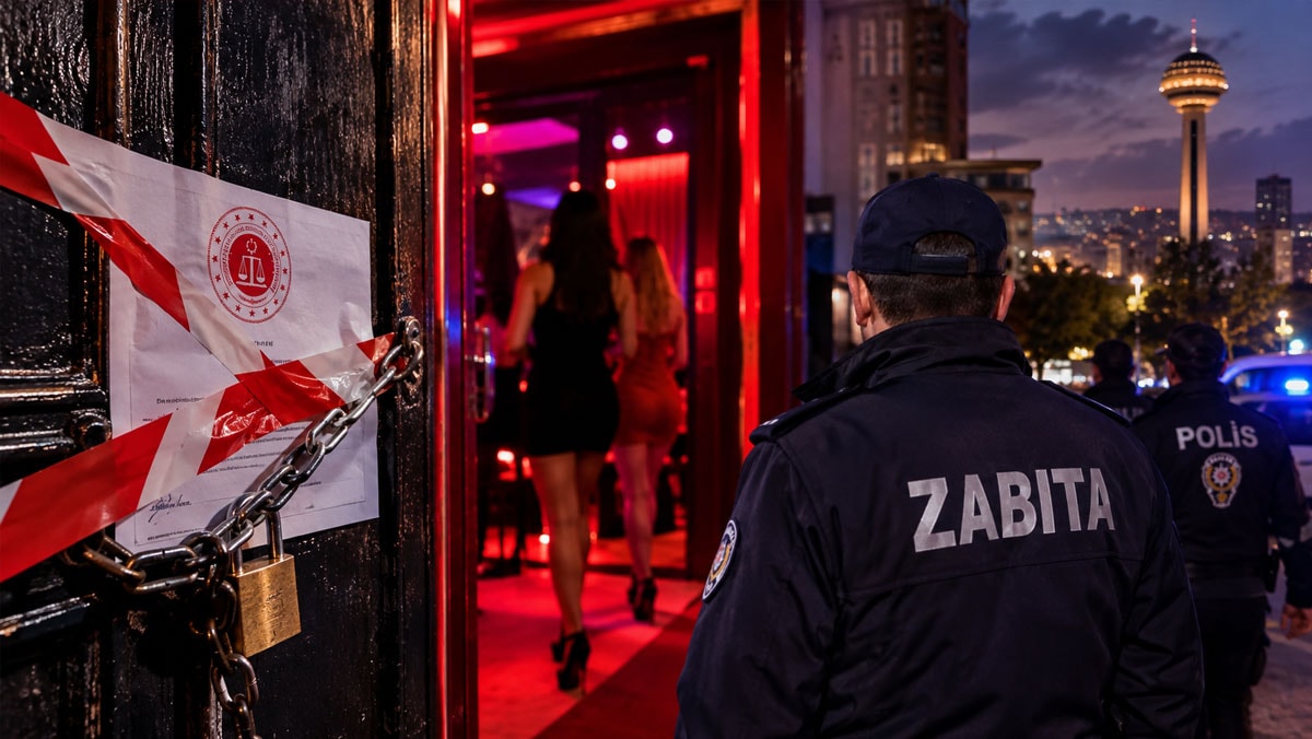 Ankara’da 20 pavyona mühür vuruldu: 'Sosyal arkadaşlık hizmeti' veriliyormuş!