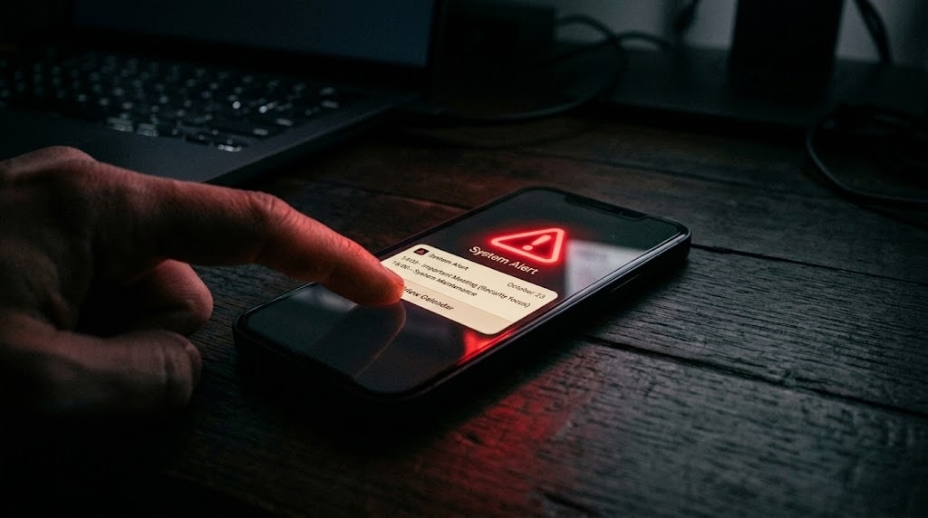 Telefonunuza gelen bu bildirime sakın basmayın! Tek bir tıkla bilgileriniz çalınabilir