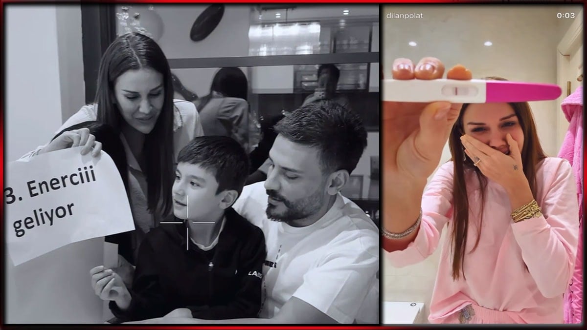 Dilan Polat hamile olduğunu duyurdu