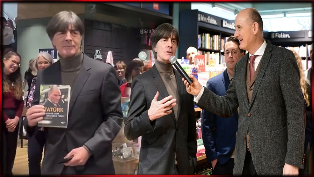 Alman teknik direktör Atatürk hayranı çıktı