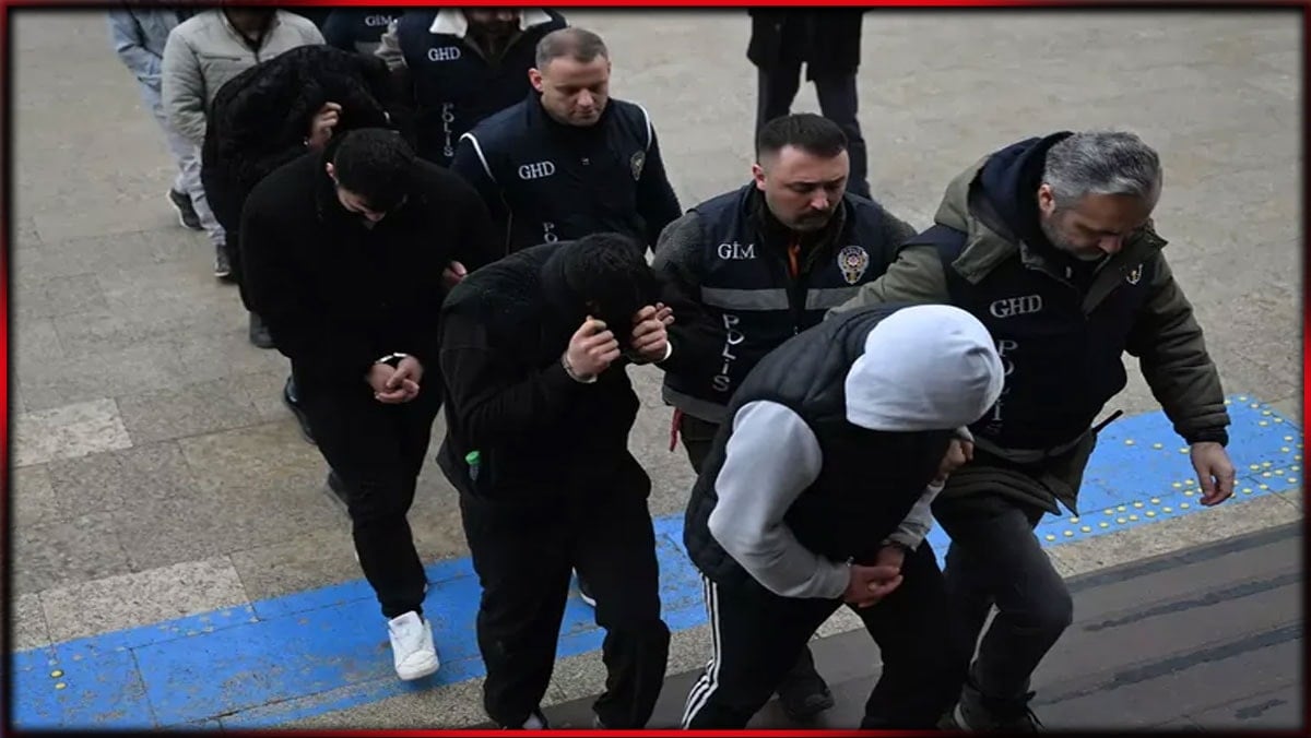 Casperlar çetesine bilgi sızdıran 9 polis gözaltında