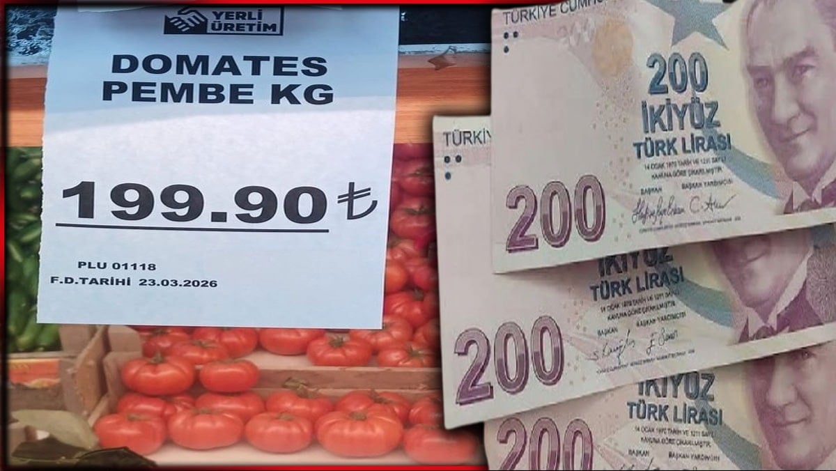 En büyük paramız bir kilo domates!