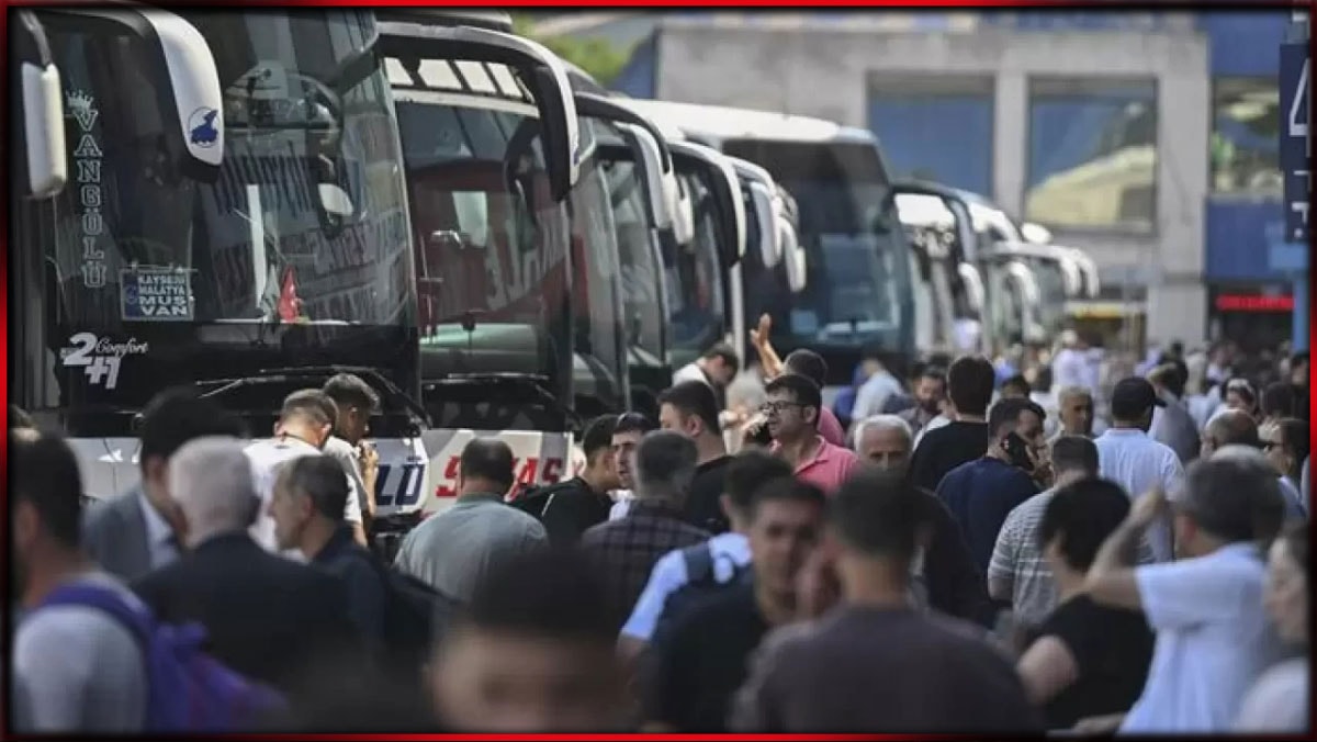 Bayram yoğunluğu başladı: 8 milyon yolcu yola çıkıyor